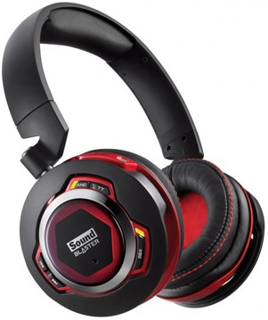 Image du produit Creative SoundBlaster EVO ZXR, Casque sans fil (ANC, 8 h, Sans fil)