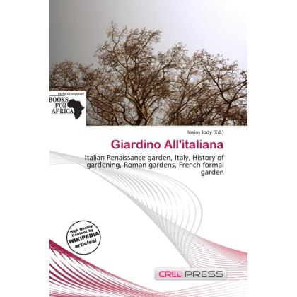 Giardino All'italiana, Fachbücher