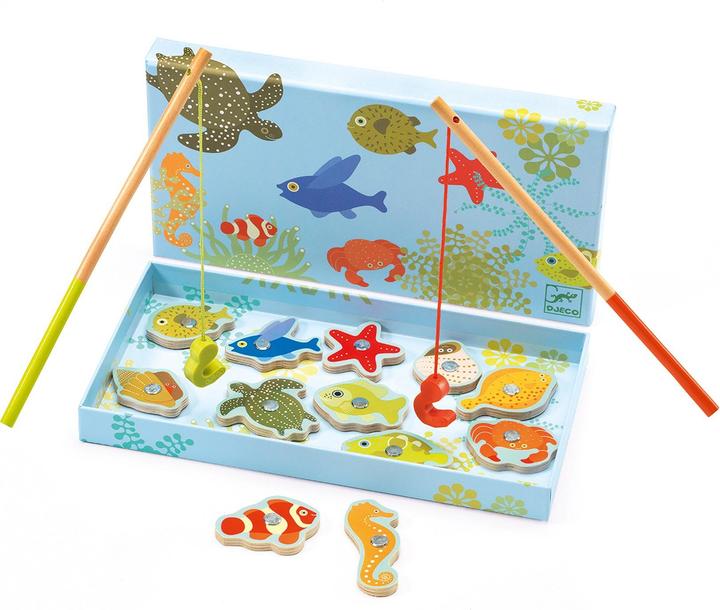 Image du produit Djeco Magnetspiel Fishing Tropic (Multilingue, 1 - 2 Joueur)
