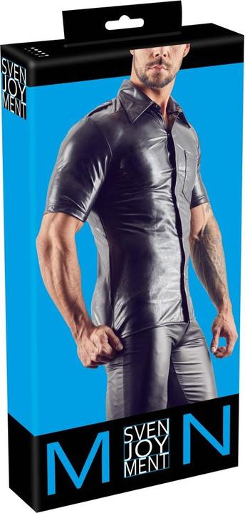 Svenjoyment Shirt Uniform Lederimitat