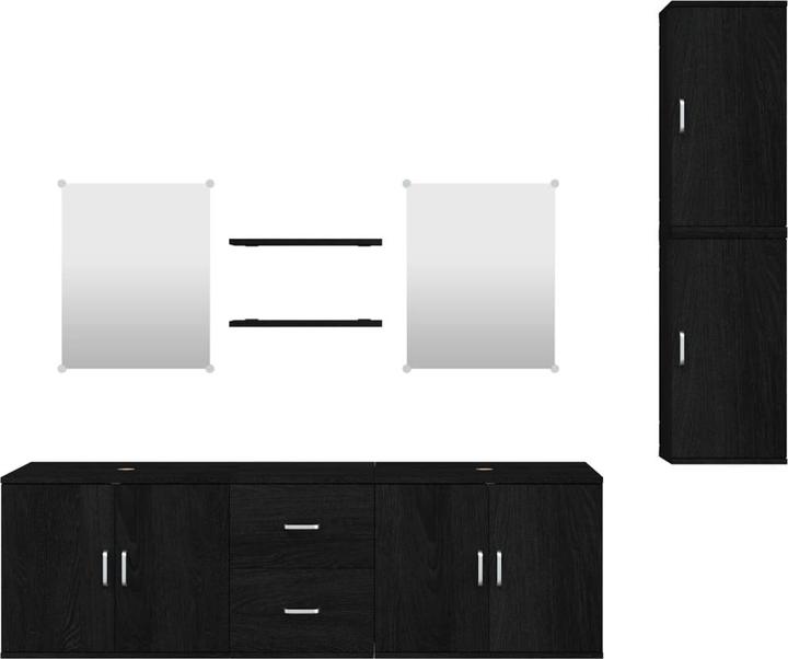 Produktbild vidaXL Badezimmermöbel-Set