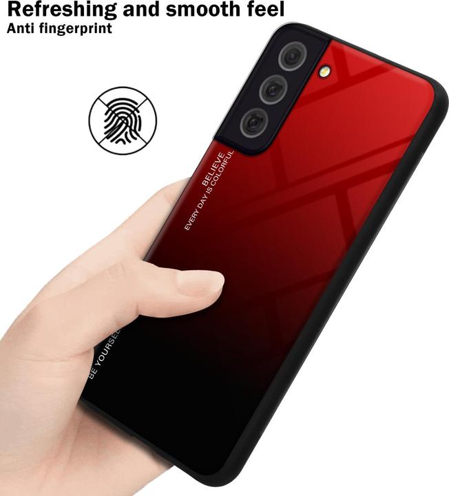 Actual product image Cadorabo TPU 2 colors glass envelope (Samsung Galaxy S22+)