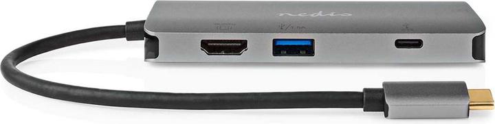 Produktbild Nedis USB Multi-Port-Adapter | USB 3.2 Gen 1 | USB-C™ Stecker | HDMI™ Ausgang / Micro SD / RJ45 Buch (USB-C, 7 Ports)