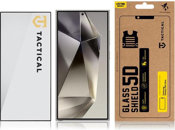 Image du produit Source Galaxy S24 Ultra Glass Shield 5D (1 pcs, Samsung Galaxy S24 Ultra)