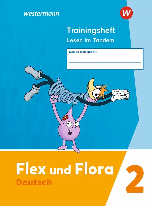 Actual product image Flex und Flora 2. Trainingsheft Lesen im Tandem (German, Westermann Schoolbook Publishers, 2021)