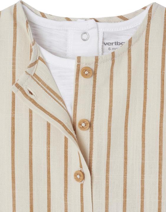 Actual product image Vertbaudet Baby-Set: T-Shirt, Halstuch & Kurzoverall (92)