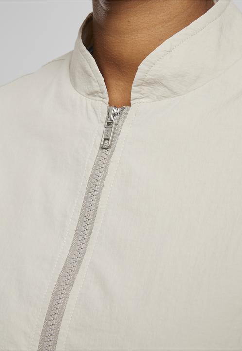 Actual product image Urban Classics Ladies Short Crinkle Nylon Jacket stonegrey S (S)