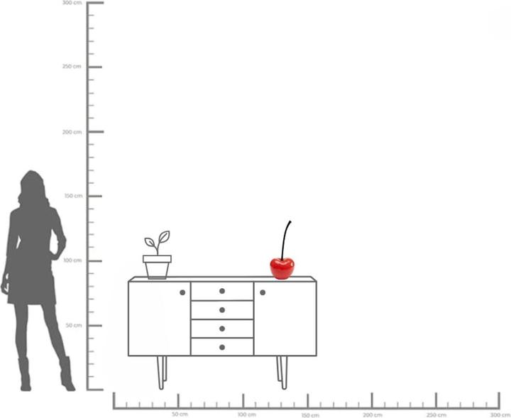 Actual product image Kare Design Deko Objekt Cherry Single 19cm