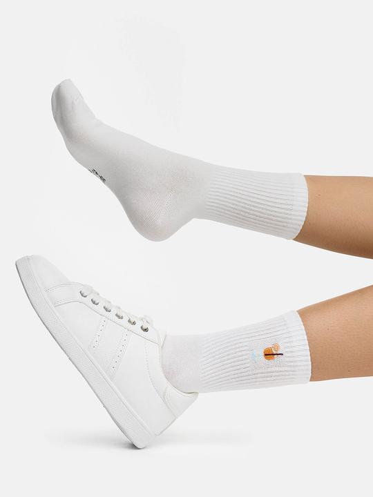 Actual product image Nur Die Freizeitsocken Statement Socken mit Stickerei (pack of 10, 39 - 42)
