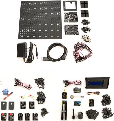 Actual product image Trossen Robotics RobotGeek Arduino Basic+ Experimenter's Kit (Arduino, Electronics kit)