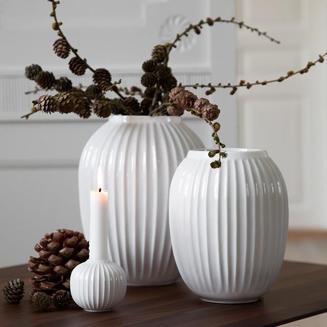 Produktbild Kähler Design Vase aus Keramik offwhite (1 x, 20 x 25.5 cm)