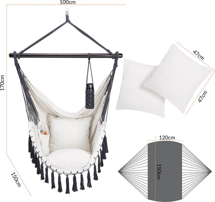 Produktbild Detex Hängesessel (150 kg)