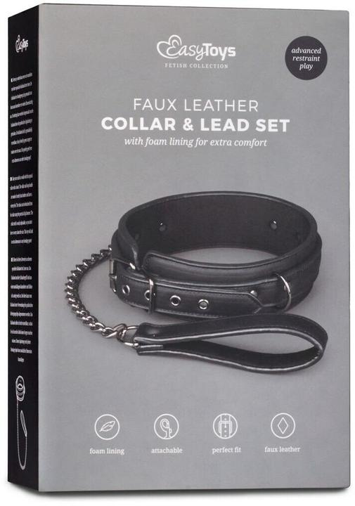 Image du produit Easytoys Collar & Lead Set