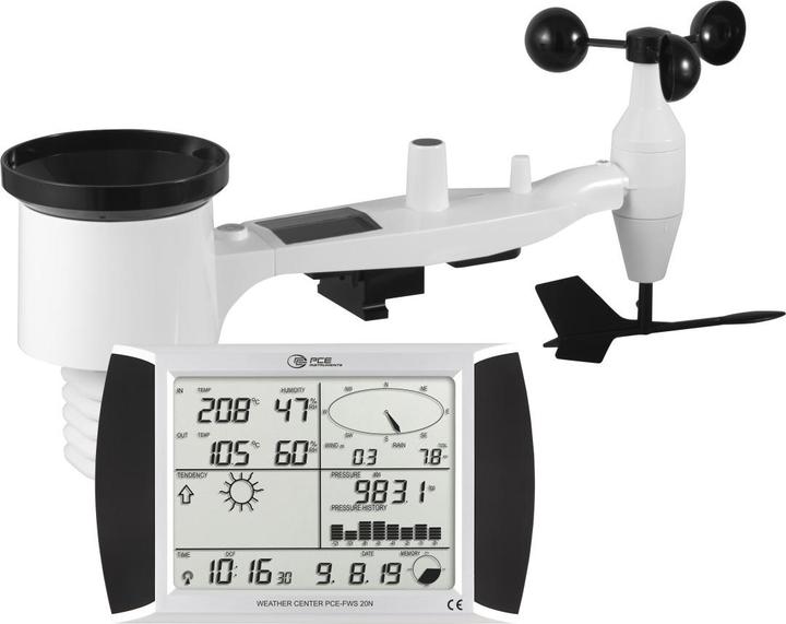 Actual product image PCE Instruments Weather station