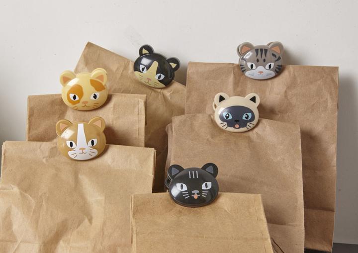 Immagine prodotto Kikkerland Clip per otturatore gatto (6 x)