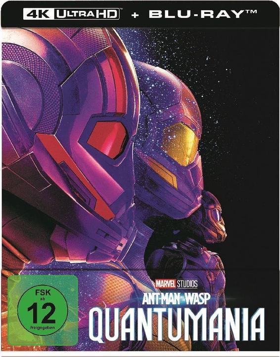 Produktbild Disney Interactive Studios Ant-Man and The Wasp: Quantumania 4K(UHD+2D) Steelbook (Blu-ray, 2023, Italienisch, Spanisch, Deutsch)