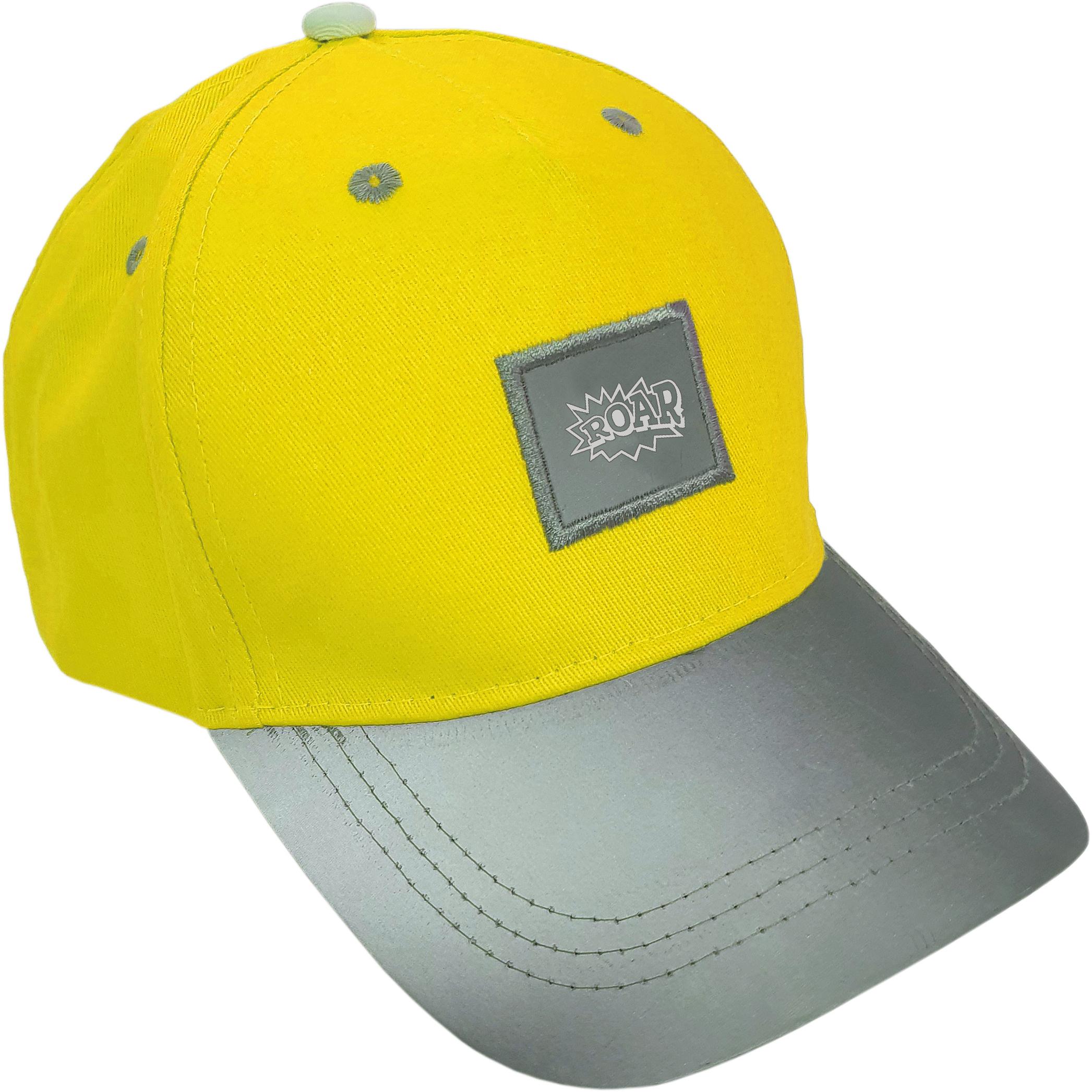 Roth, Jungen, Cap, Basecap Roar mit reflektierendem Schirm, Gelb, (51, 53, 50 C, 54 C, 52 C)