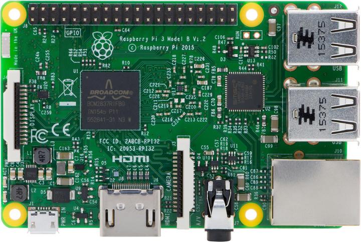 Actual product image Raspberry Pi 3 Model B