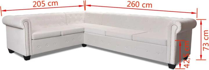 Produktbild vidaXL Iuliana (Ecksofa)