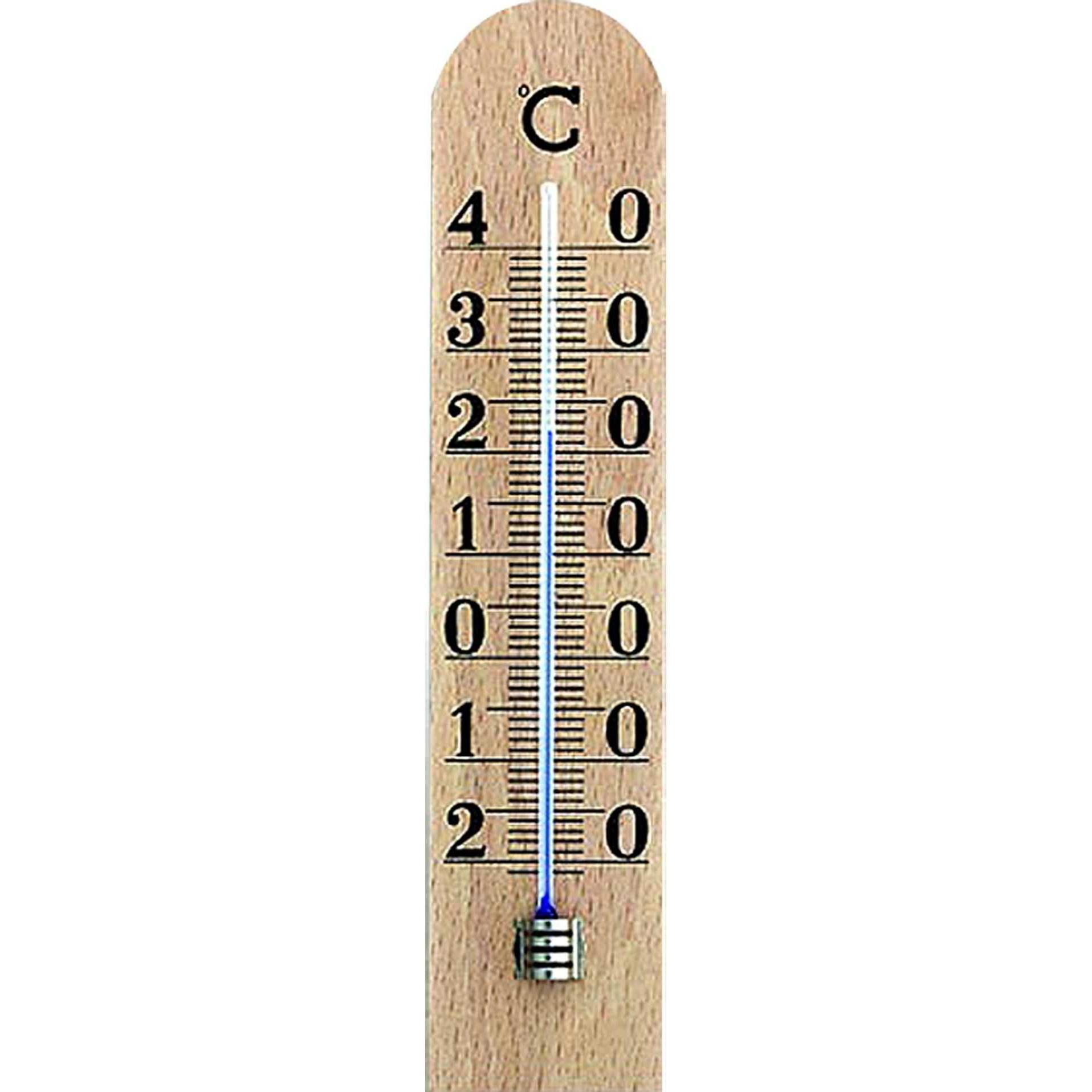 TFA Innenthermometer, Thermometer + Hygrometer, Braun