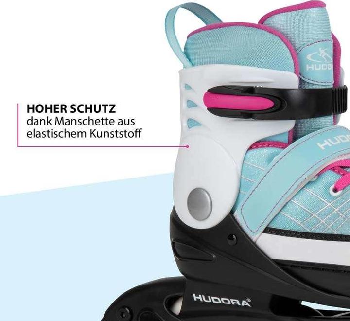 Actual product image Hudora HDO Inline Skates Basic, mint size 30-33 37342 (30, 31, 32, 33)