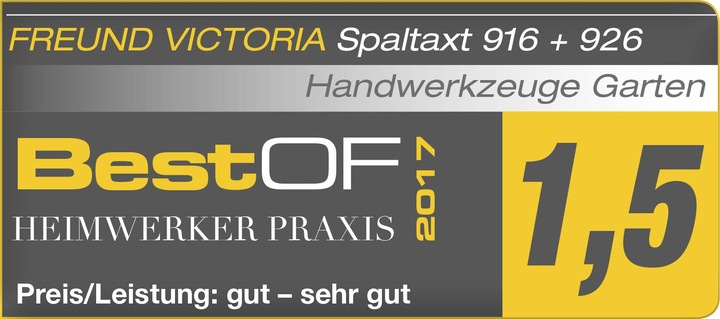 Actual product image Freund Splitting Axe Profiline 926