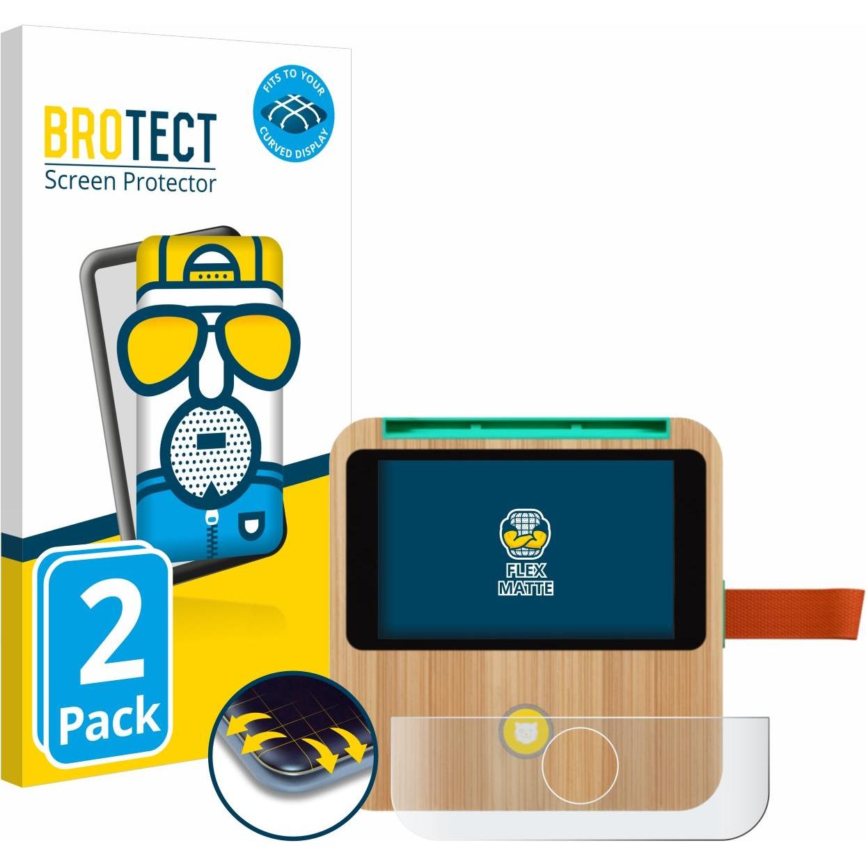 BROTECT Full-Cover Displayschutz Matt, MP3 + Media-Player Zubehör