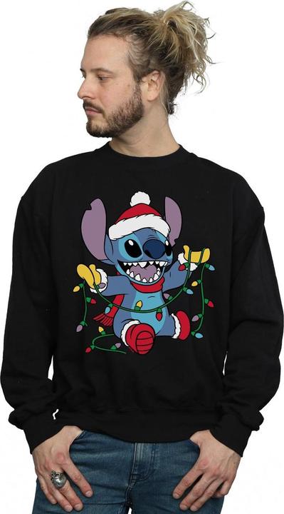 Immagine prodotto Disney Lilo And Stitch Christmas Lights Felpa Uomo (S)