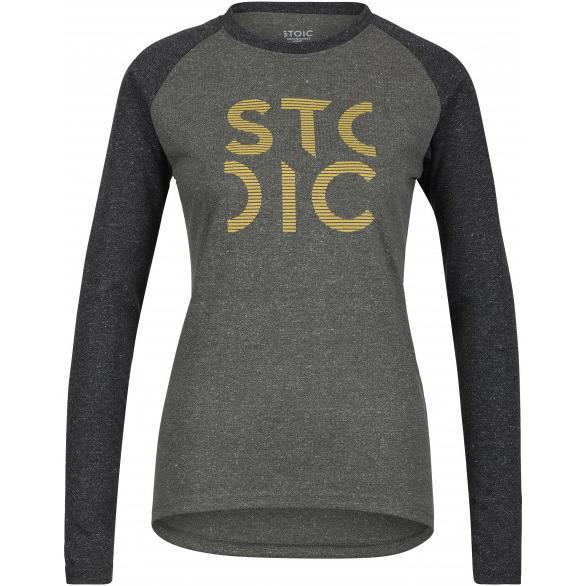 Stoic, Damen, Velotrikot, Women's Hemp20 LofsdalenSt. L/S (34), Grau, 34