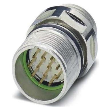 Phoenix Contact M23 Gerade Stecker M23-Steckverbinder, 12 Pole, N-kodiert, Crimp, Elektronikkabel + Stecker