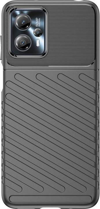 Produktbild Hurtel Thunder Case Hülle für Motorola Moto G13 Silikon Armor Case schwarz (Motorola Moto G13)