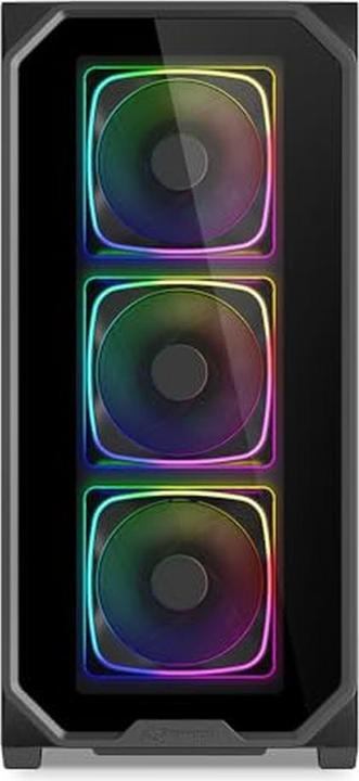 Produktbild Sharkoon AK5G RGB Black ATX (schwarz) (ATX, Mini-ITX, mATX)