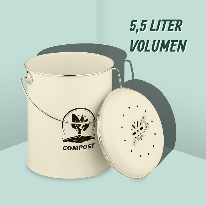 Produktbild Relaxdays Komposteimer (5.50 l)