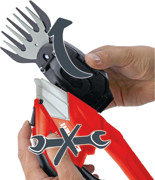 Actual product image Einhell GE-CG 7.2 Li (Cordless hedgecutters)