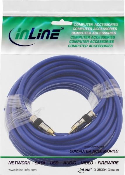 Produktbild InLine Cinch Kabel VIDEO & digital AUDIO (25 m, Cinch)