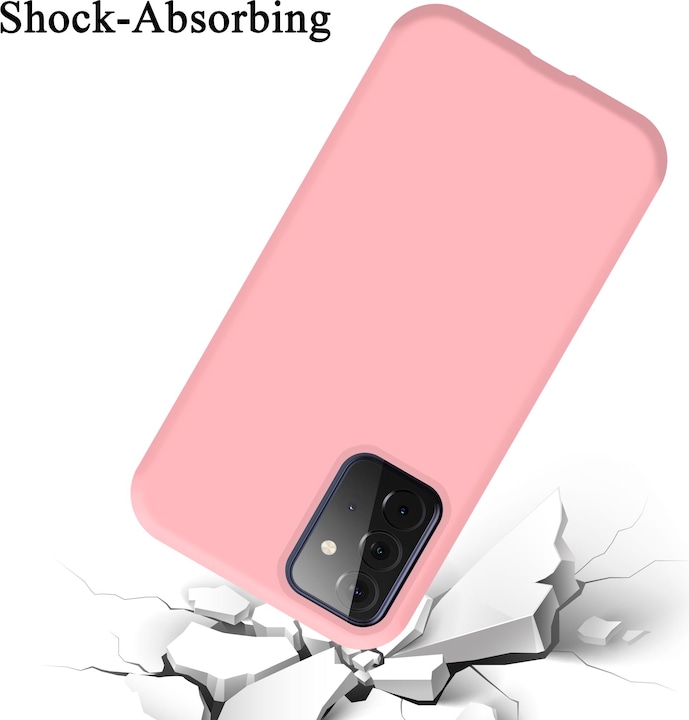 Immagine prodotto Cadorabo Copertura della cassa del silicone liquido TPU (Samsung Galaxy A72 5G, Samsung Galaxy A72)