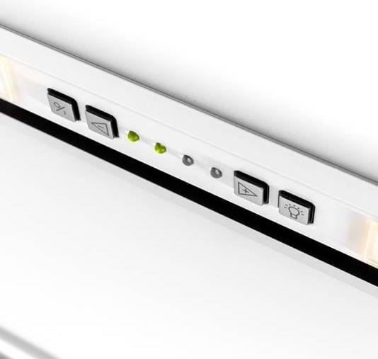 Produktbild NOVY 26080 cooker hood Built-in White ³/h B (Flachschirmhaube)