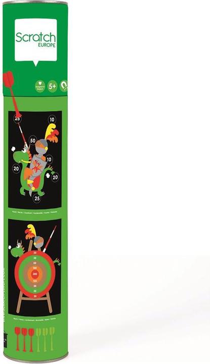 Produktbild Scratch Dartspiel Ritter (Italienisch, Französisch, Deutsch)