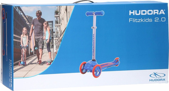 Productafbeelding Hudora Scooter blauw FlitzKids