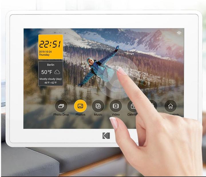 Produktbild Kodak WiFi Foto Frame RCF 106 (10", 1280 x 800 Pixel)