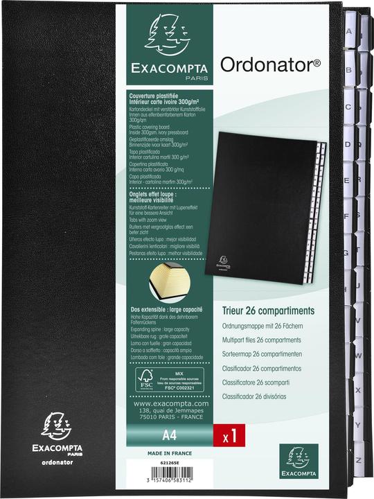 Actual product image Exacompta Folders with pleated spine (A4, 1x)