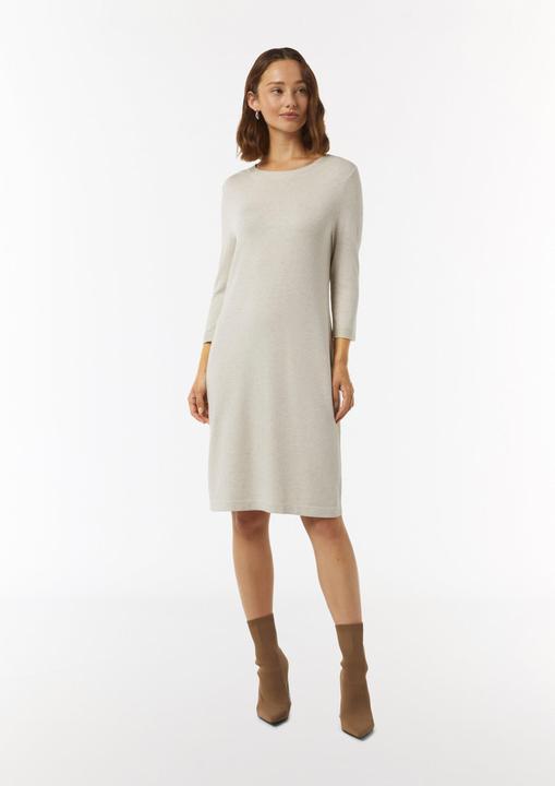 Image du produit Comma Kleid Antailliertes Strickkleid mit seitlichen Rippdetails (42)