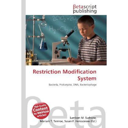 Restriction Modification System, Fachbücher von Lambert M. Surhone, Miriam T. Timpledon, Susan F. Marseken