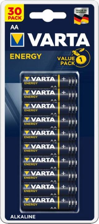 Actual product image Varta Energy (30 pcs., AA, 2800 mAh)