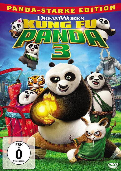Kung Fu Panda 3 (DVD, 2016, Deutsch)