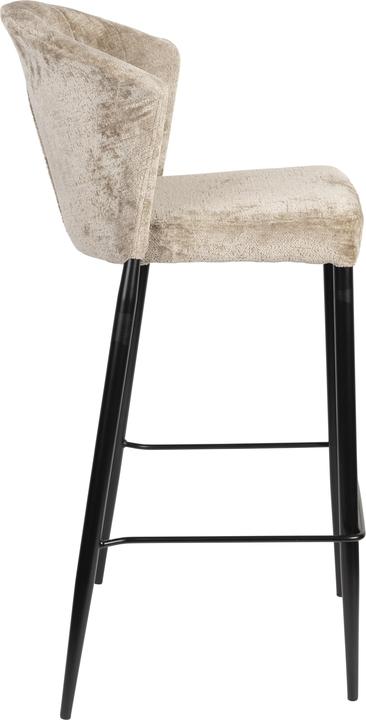 Actual product image Dutchbone Georgia Stool Counter Beige