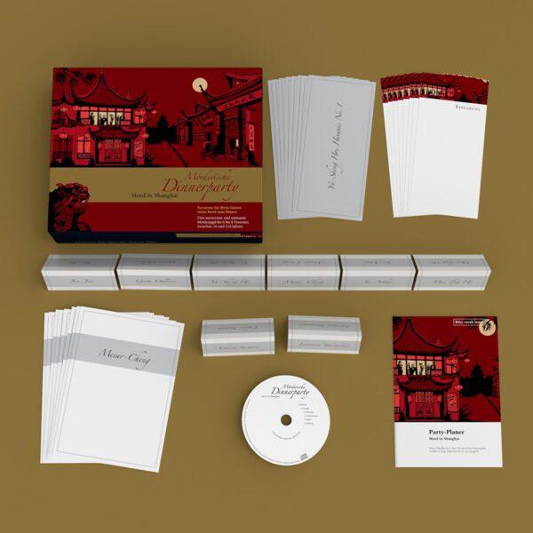 Actual product image Murderous dinner party murder in Shanghai (German)