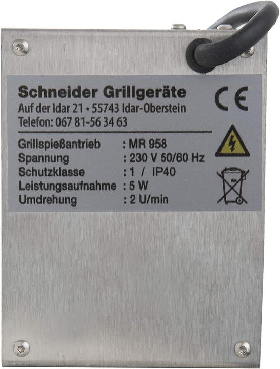 Image du produit Schneider Moteur du gril