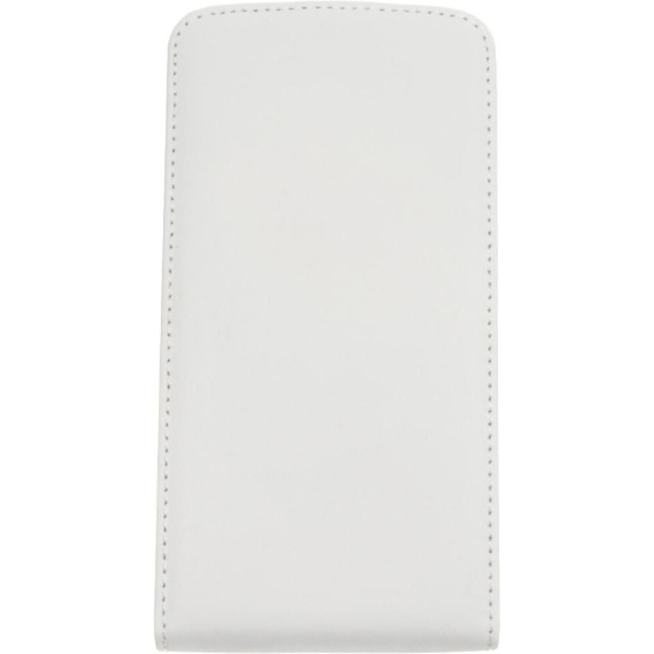 OEM Slim Leather Flip Case LG G3 D855 - White (LG G3), Smartphone Hülle, Weiss