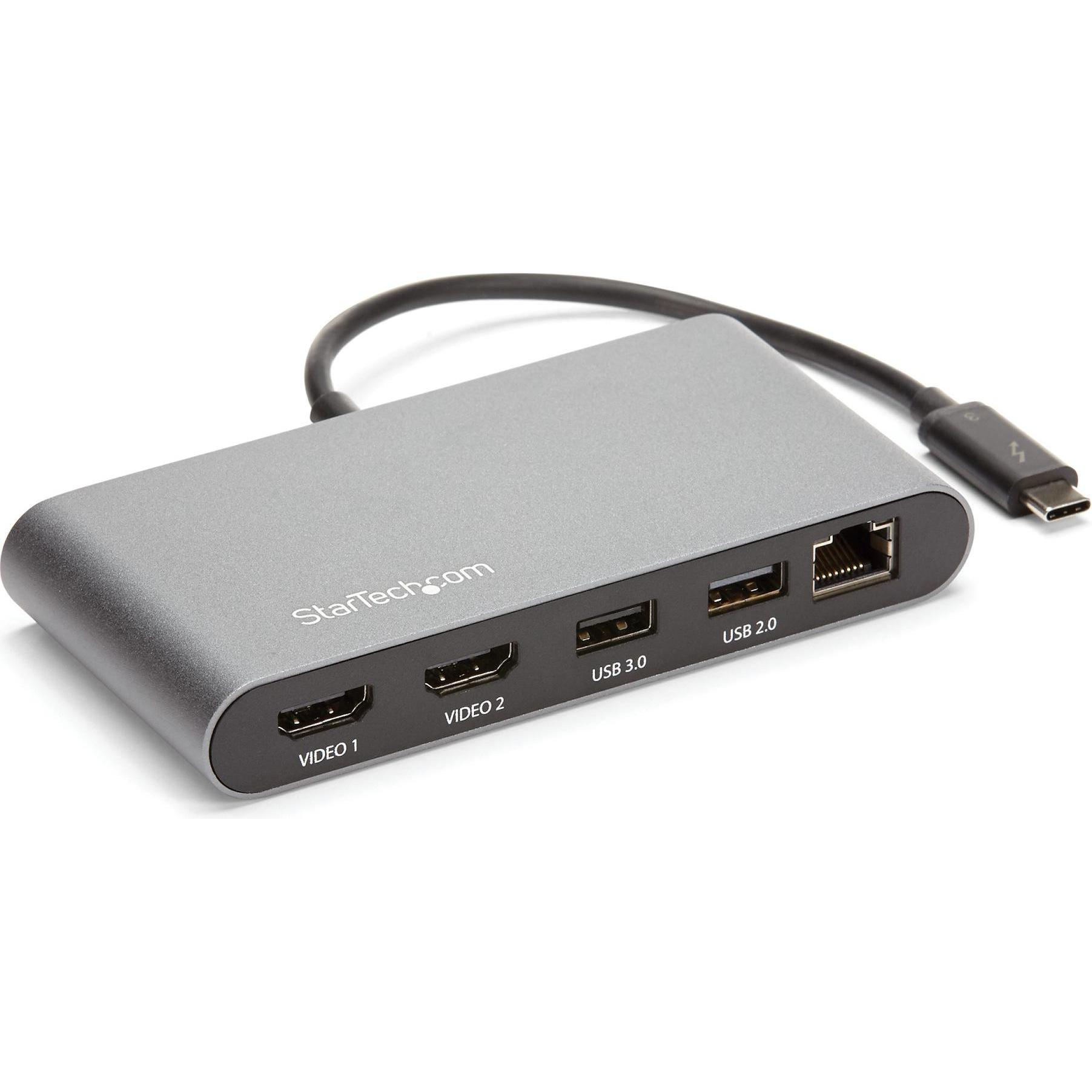 CalDigit Thunderboltª 3 mini Dock Dual, Dockingstation + USB Hub